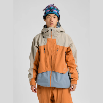 BURTON jacket M AK Gore Swash INS chlgry/gol