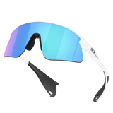 OAKLEY Stunt Devil matt white w/prizm sapphire sunglases