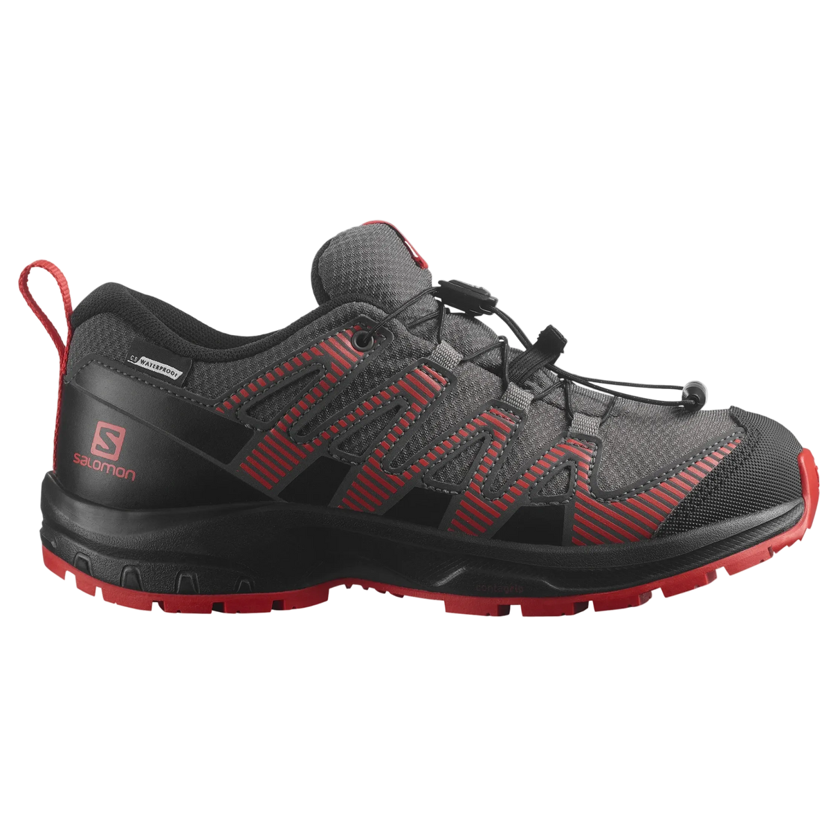 SALOMON shoes XA Pro V8 CSWP K black/grey/red