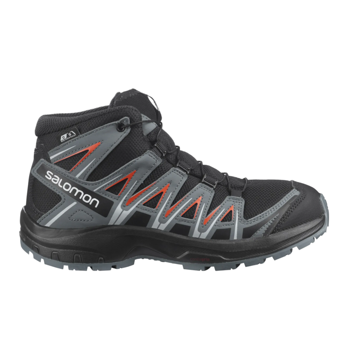 SALOMON Upholstery XA Pro 3D Mid CSWP J black/grey/orange