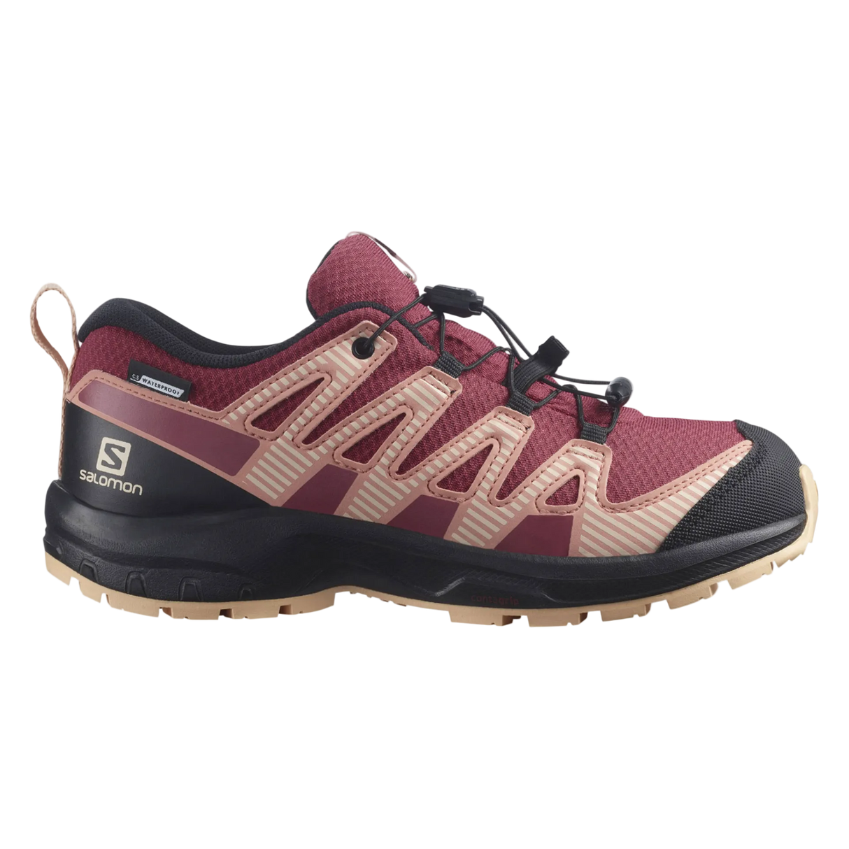 SALOMON shoes XA Pro V8 CSWP K black/peach/red