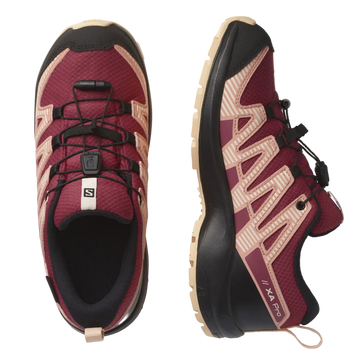 SALOMON XA Pro V8 CSWP K black/peach/red shoes