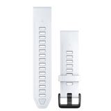 GARMIN watch band Quickfit 20mm Silicone whitestone