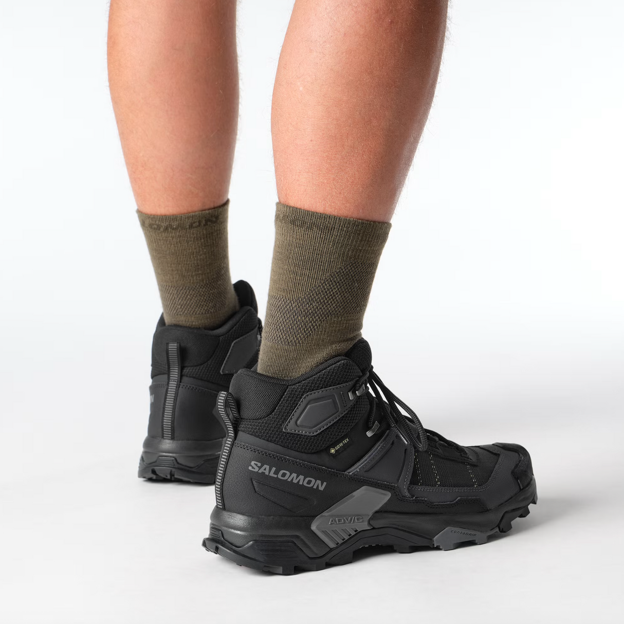 SALOMON shoes X Ultra 5 Mid GTX black/asphalt/castlerock