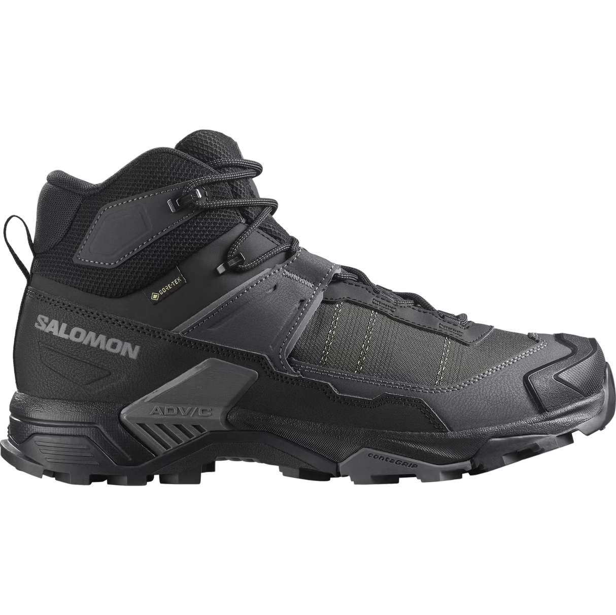 SALOMON shoes X Ultra 5 Mid Wide GTX black/asphalt/castlerock
