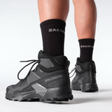 SALOMON shoes X Ultra 5 Mid Wide GTX black/asphalt/castlerock