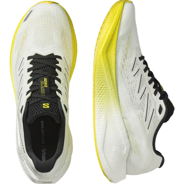 SALOMON Aero Blaze 3 white/black/blazing yellow shoes