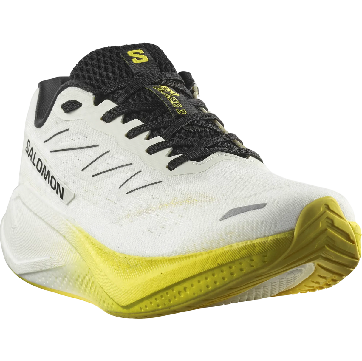 SALOMON shoes Aero Blaze 3 white/black/blazing yellow