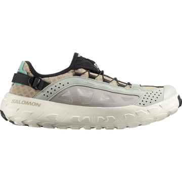 SALOMON Solamphibian desert tan/wrought iron/clearly aqua shoes
