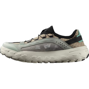 SALOMON Solamphibian desert tan/wrought iron/clearly aqua shoes