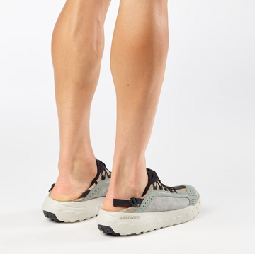 SALOMON Solamphibian desert tan/wrought iron/clearly aqua shoes