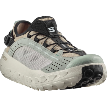 SALOMON Solamphibian desert tan/wrought iron/clearly aqua shoes