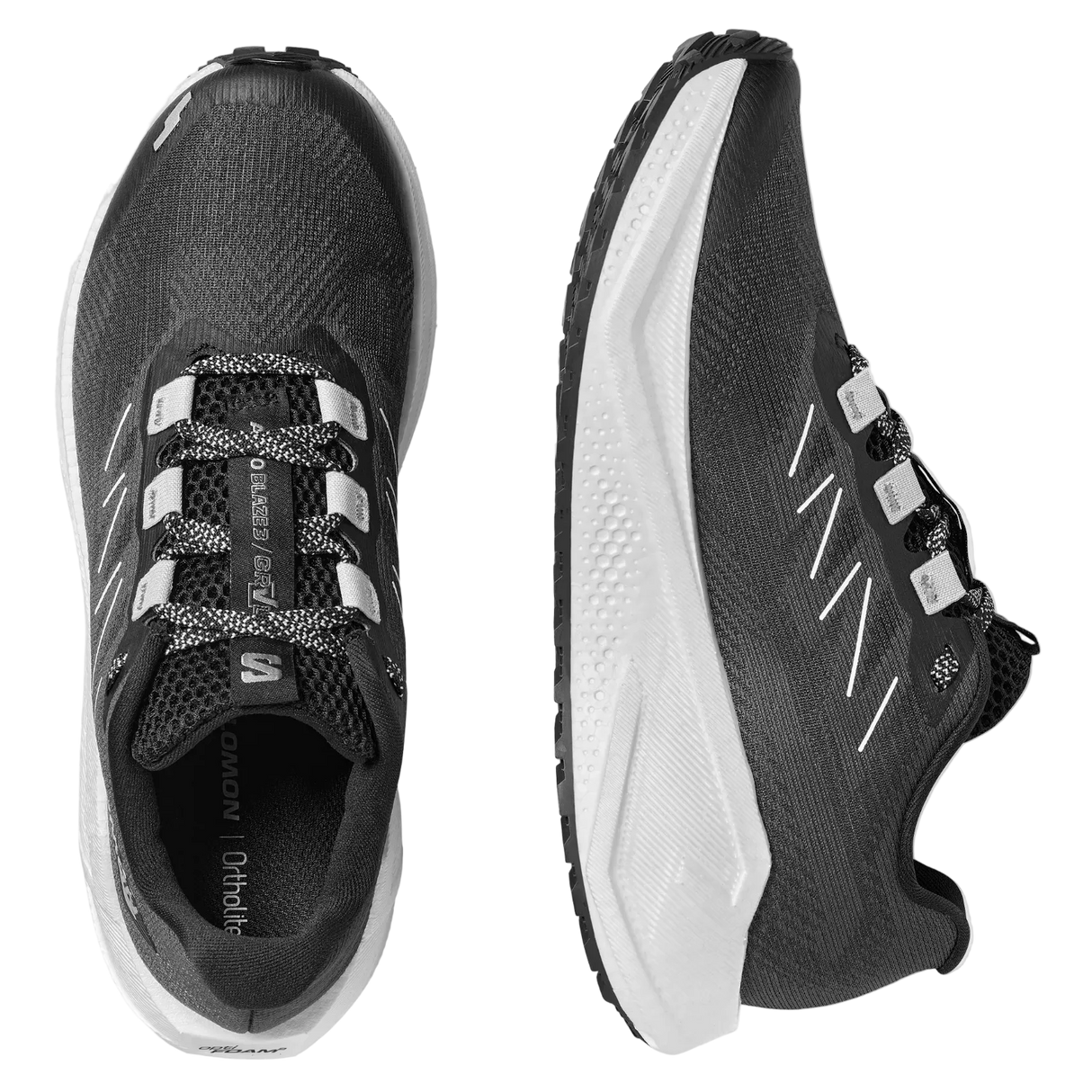 SALOMON shoes Aero Blaze 3 Grvl black/white