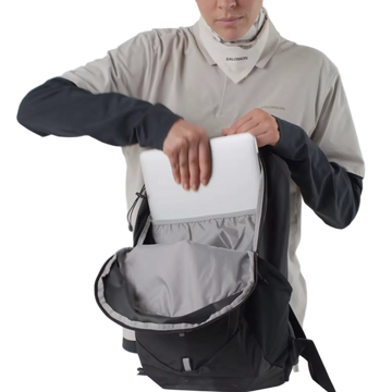 SALOMON Trailblazer 20 mustang/black coffe backpack