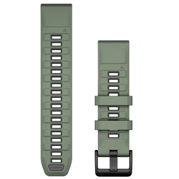 GARMIN Quickfit 22mm Silicone willow/graphite watch band