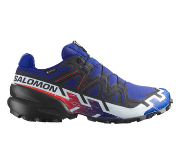 SALOMON Speedcross 6 GTX Equipe surf the web/fiery red/white shoes