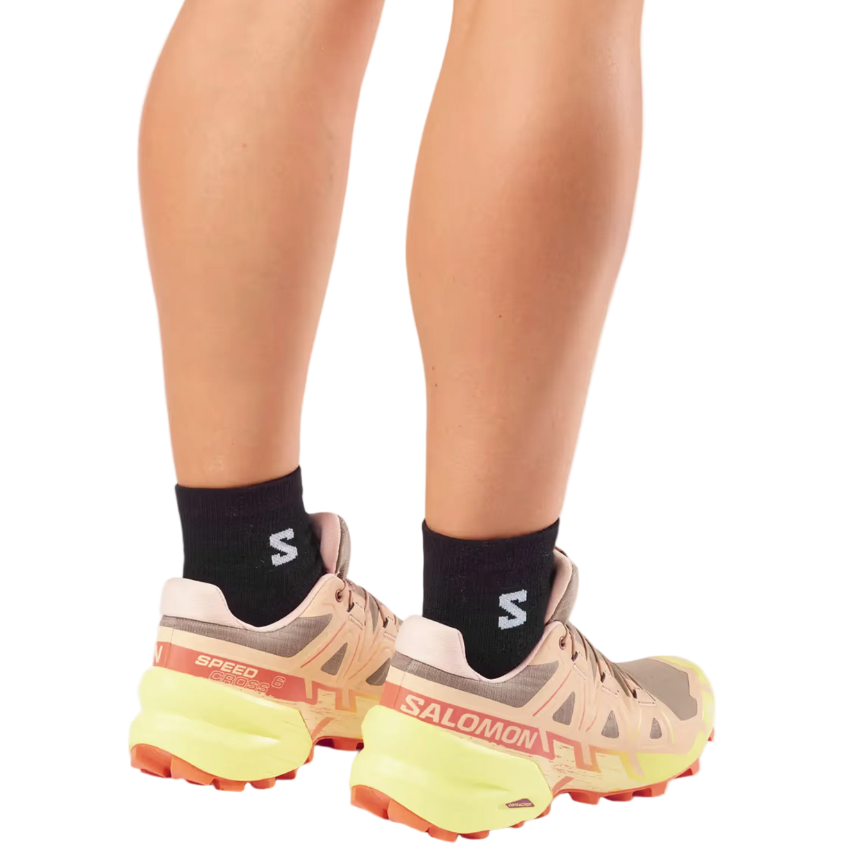 SALOMON shoes Speedcross 6 W burro/sunny lime/almond cream