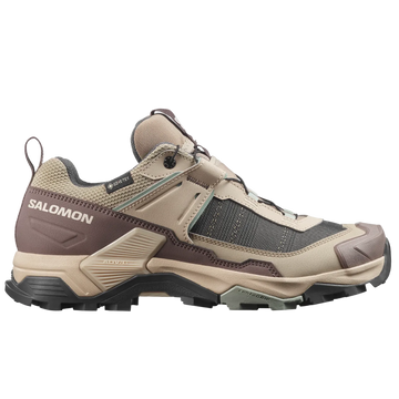 SALOMON X Ultra 5 GTX W desert tan/white pepper/green milieu shoes