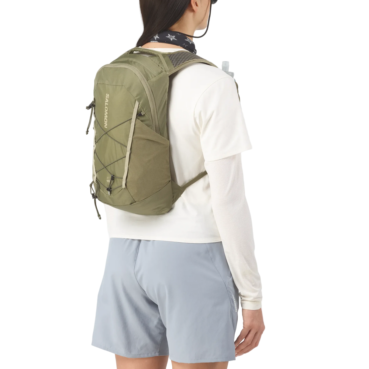 SALOMON backpack XT 10 martini olive/plive night/slate green