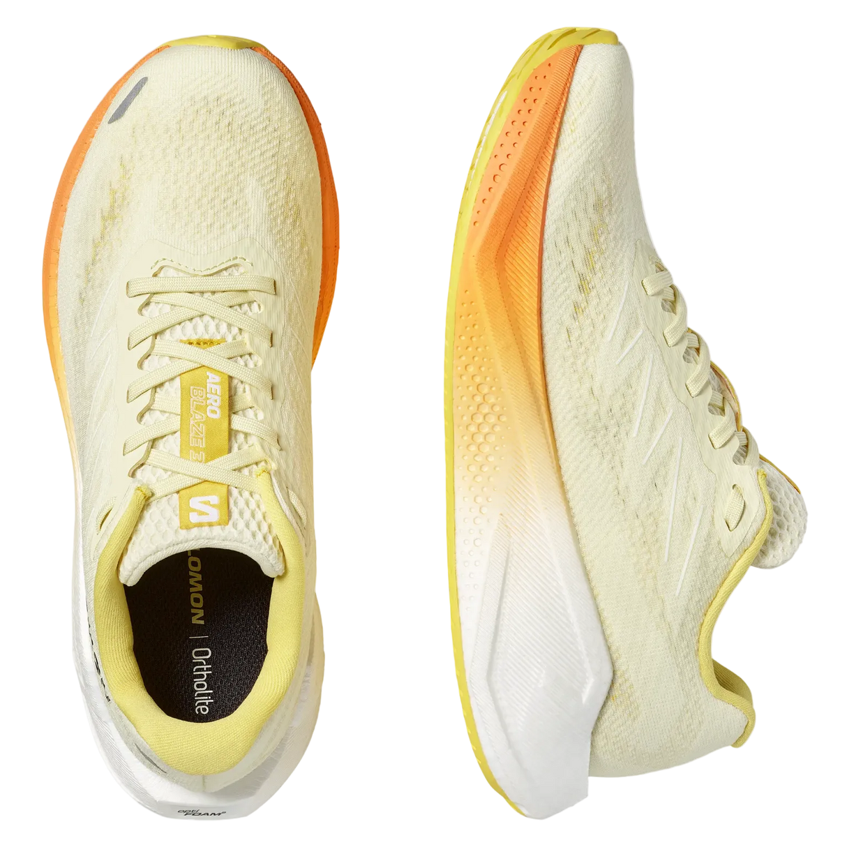 SALOMON shoes Aero Blaze 3 W transparent yellow/white/nectarine