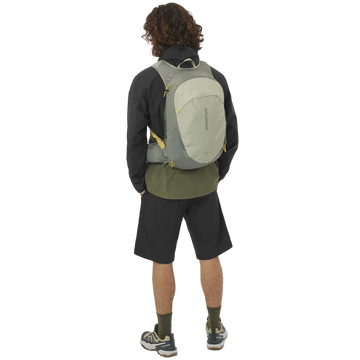 SALOMON Trailblazer 20 sedona sage/seagrass/cress grey backpack