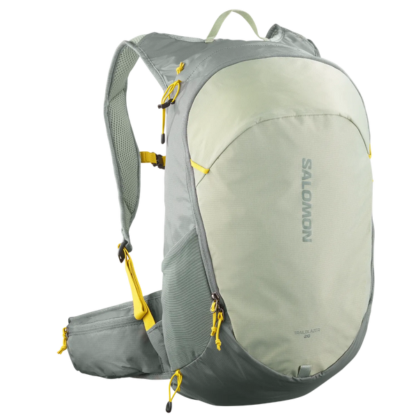 SALOMON backpack Trailblazer 20 sedona sage/seagrass/cress grey