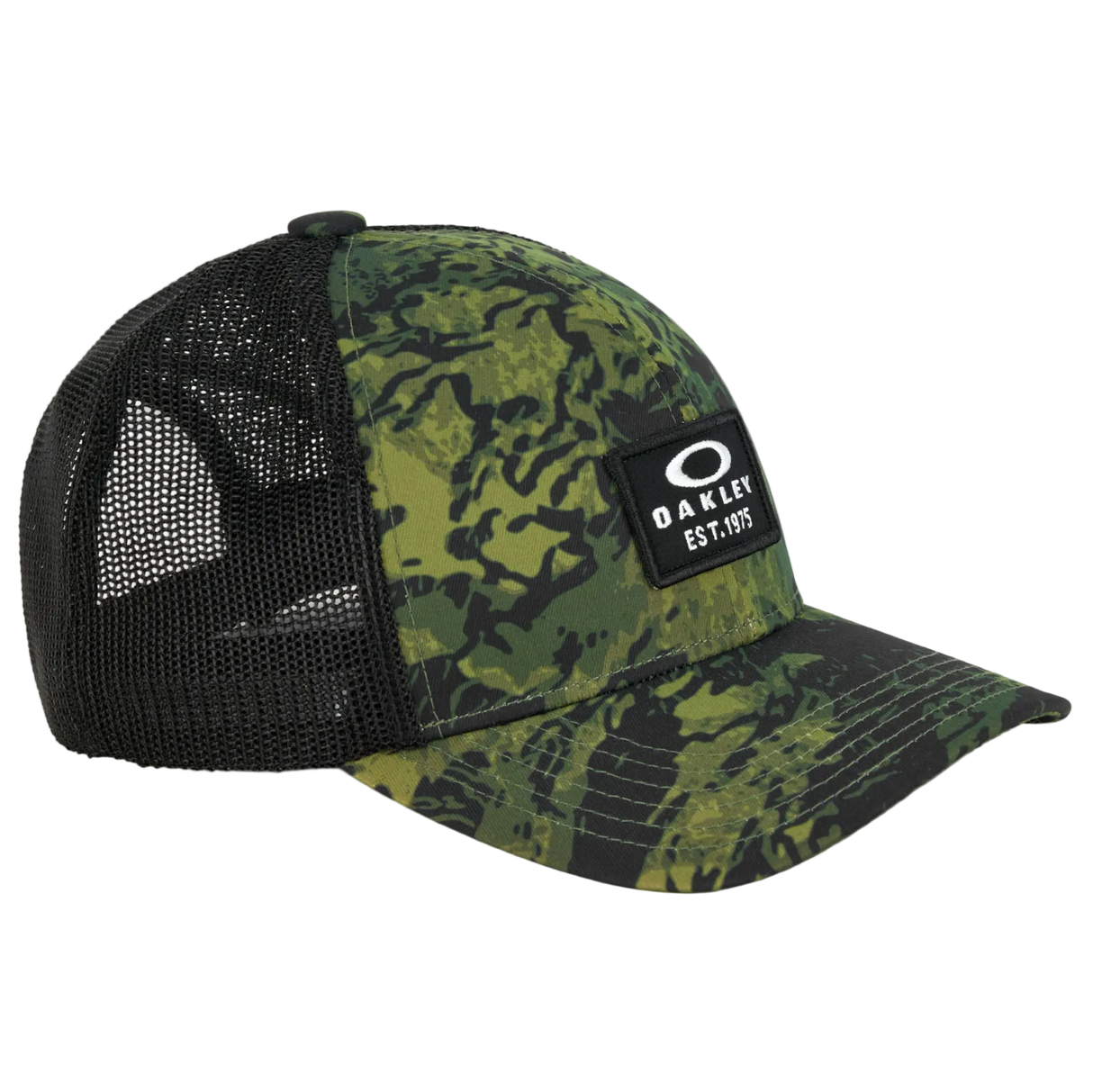 OAKLEY cap Patch Trucker tiger camo green