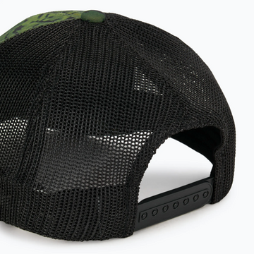 OAKLEY Patch Trucker tiger camo green cap