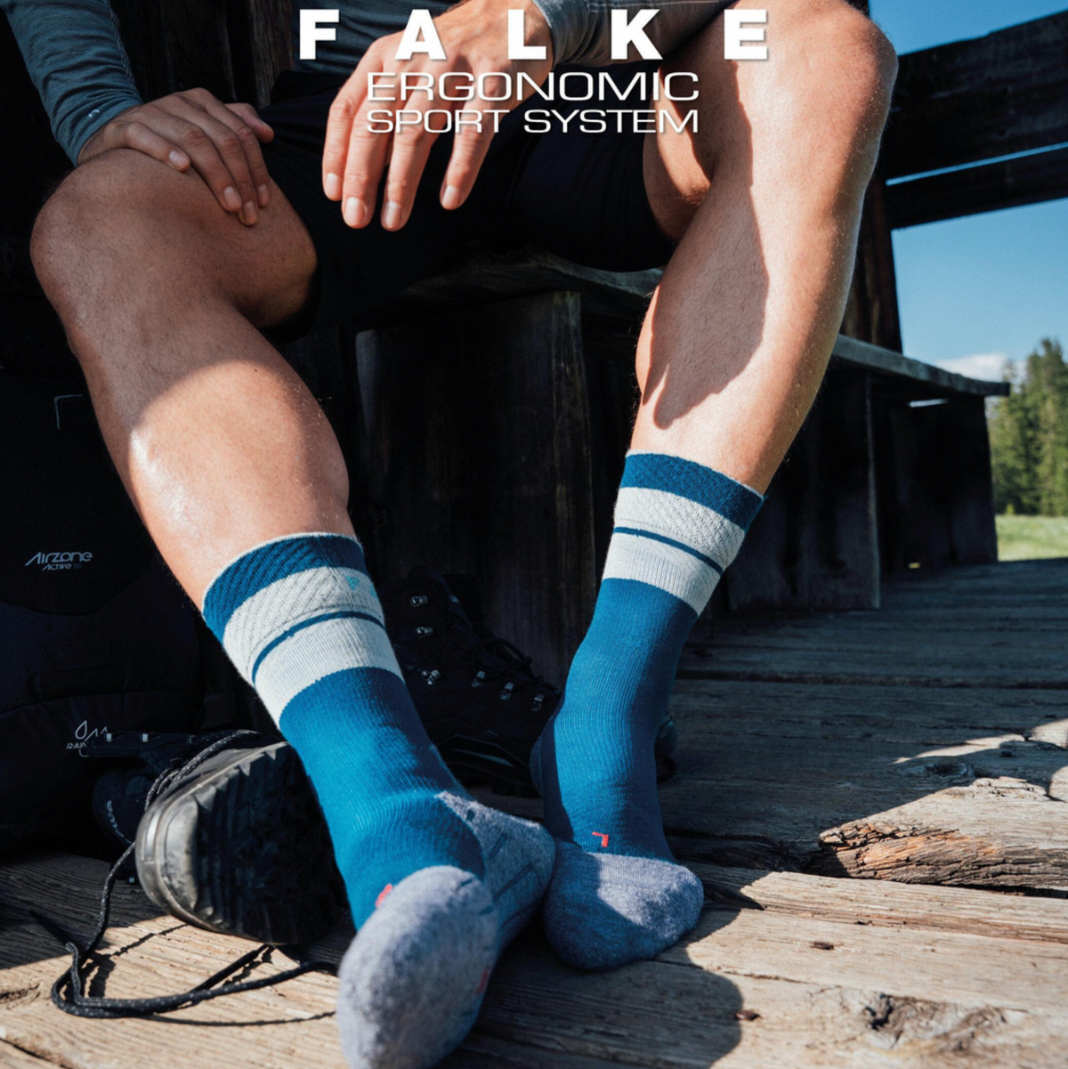 FALKE socks TK COMPRESSION blue/purple