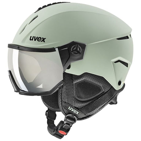 Uvex instinct visor, oxid green matt