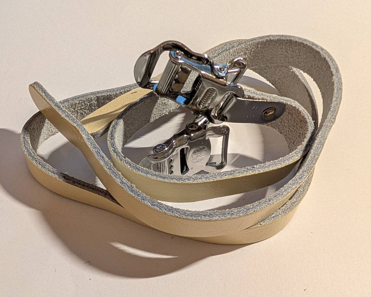 Contec Pedal Straps "Leather Strap