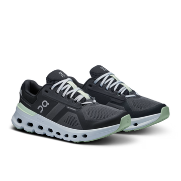 ON Cloudrunner 2 Wide W grey/light green shoes