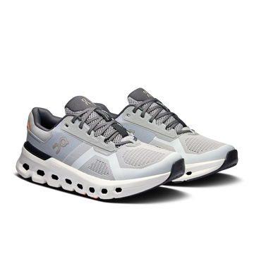 ON Cloudrunner 2 Wide grey/white/orange shoes