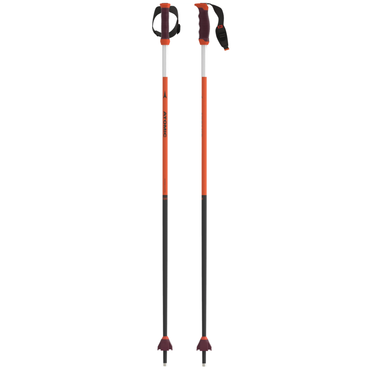 atomic redster cross country ski pole Atomic - Alpine Poles -unisex Redster Jr SQS - Red