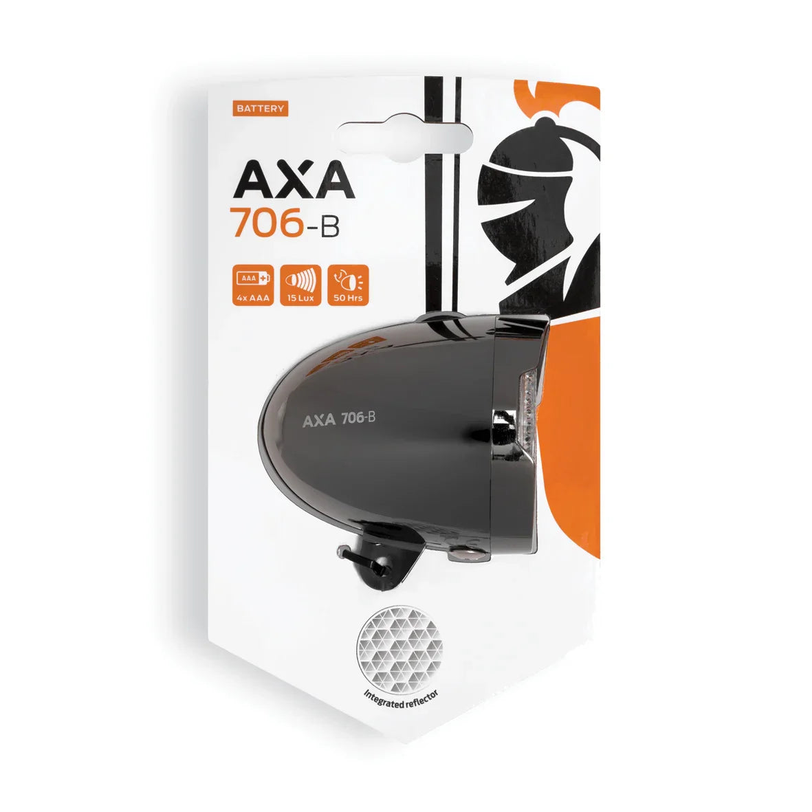 AXA Battery-LED Front Light 706-B - Simple Bike Store
