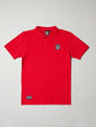 BLB Small Badge Polo Shirt - Red - Simple Bike Store