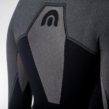 Megmeister Men's DRYNAMO Winter Cycle Long Sleeve Base Layer High Neck - Simple Bike Store