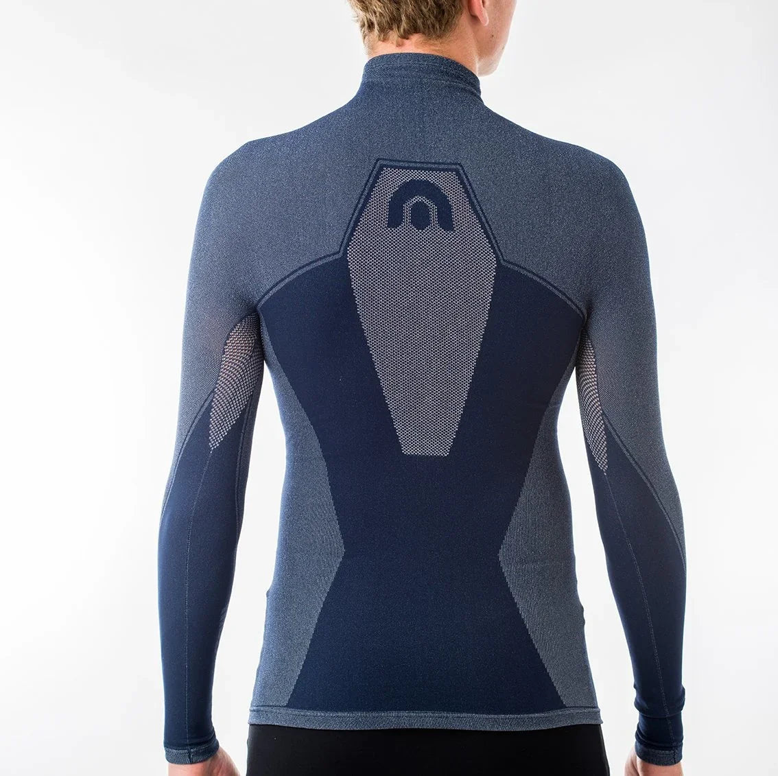 Megmeister Men's DRYNAMO Winter Cycle Long Sleeve Base Layer High Neck - Simple Bike Store