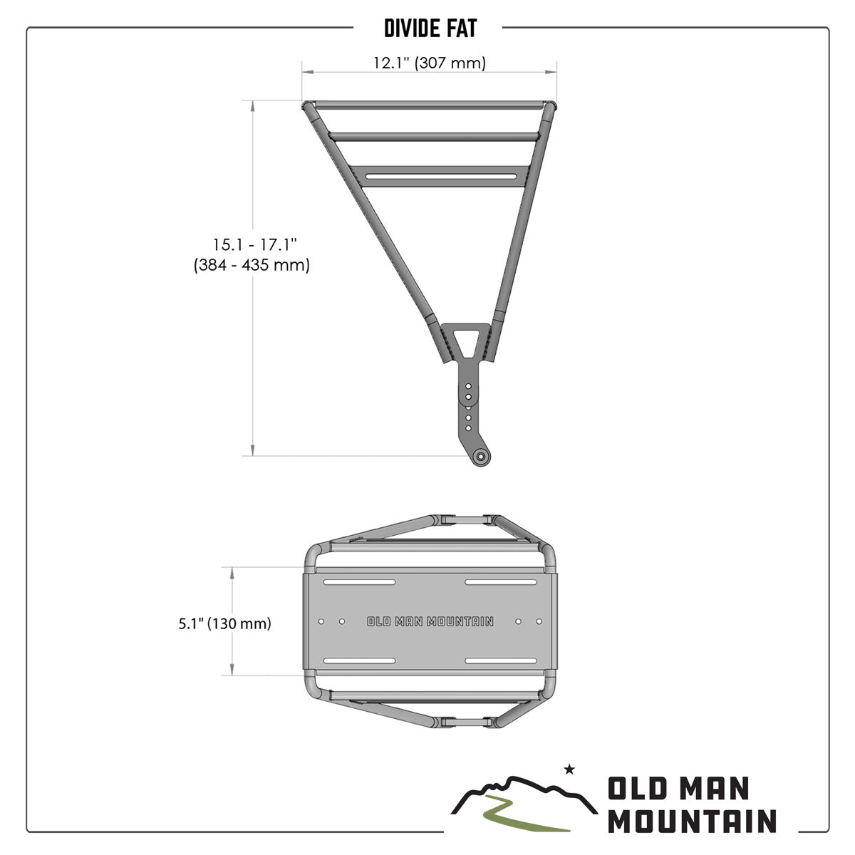 Old Man Mountain Divide Fat Bike Rack - Simple Bike Store