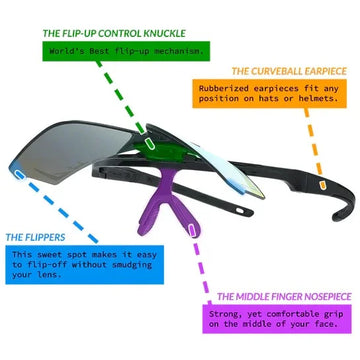 Pit Viper The Flip-Offs Mystery Polarized - Simple Bike Store