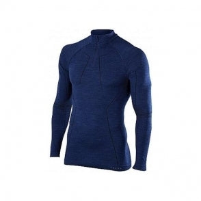 FALKE Thermo Shirt LS Zip MW Blue S