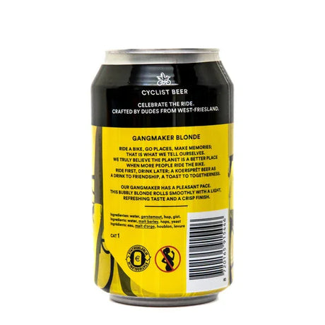 Koerspret Gangmaker Blond Bier - 6% - 330ml - Simple Bike Store