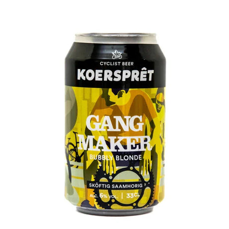 Koerspret Gangmaker Blond Bier - 6% - 330ml - Simple Bike Store