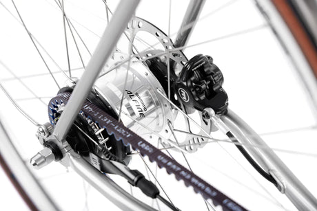 mikamaro Urban Deluxe Disc Sapphire Grey - Simple Bike Store