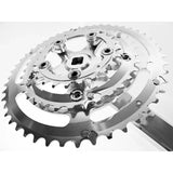 Velo Orange Grand Cru 110 Fluted Triple Crankset - Simple Bike Store