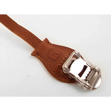 Velo Orange Laminated Leather Toe Straps - Simple Bike Store