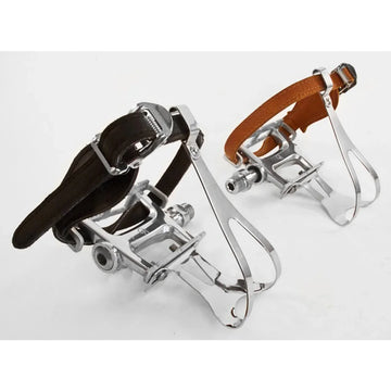 Velo Orange Laminated Leather Toe Straps - Simple Bike Store