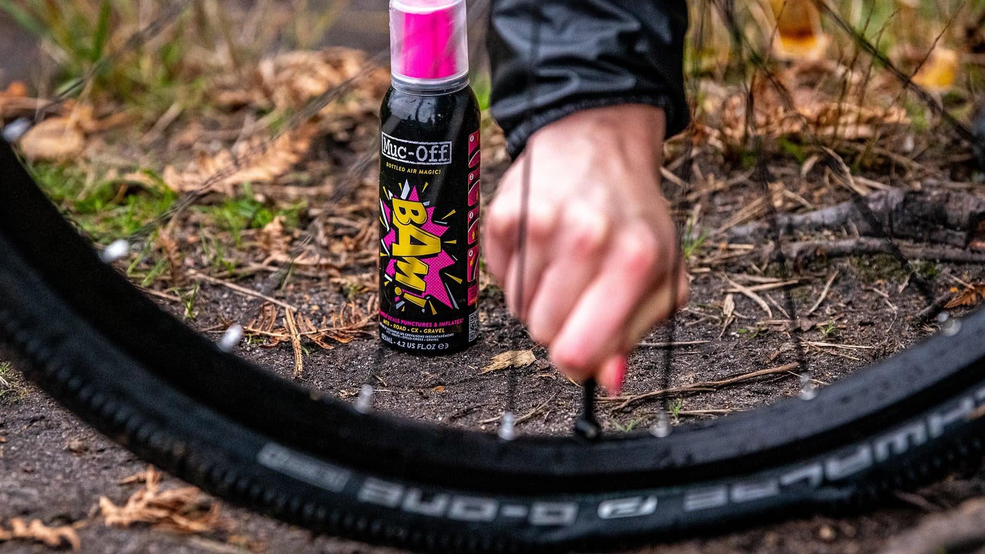 muc off gravel bike Muc-Off B.A.M! Instant Puncture Repair 125ml