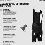 GripGrab AquaRepel Water-Resistant Bib Shorts - Simple Bike Store