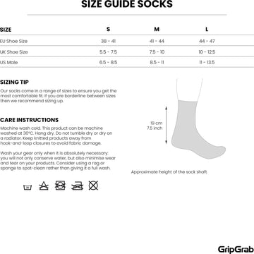 GripGrab Classic High Cut Summer Socks - Simple Bike Store